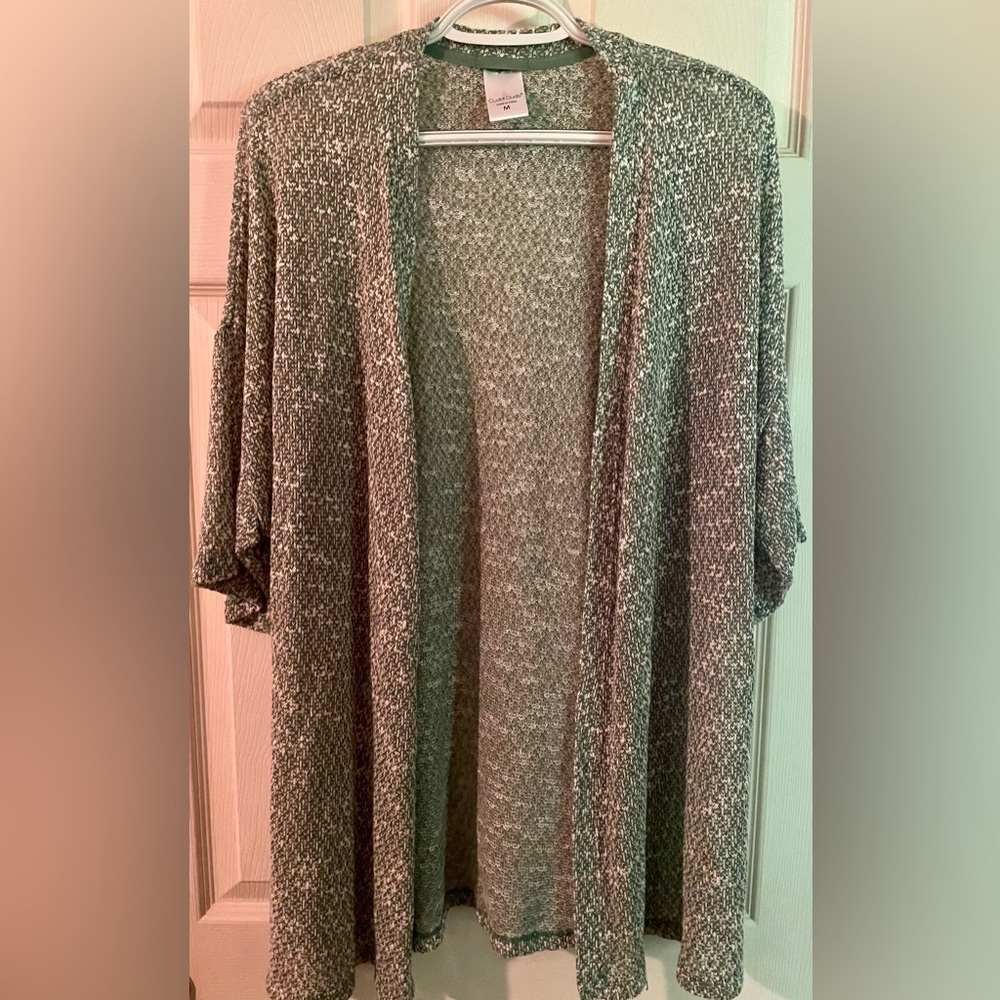 Cuddle  Duds Lightweight  Open Front Cardigan